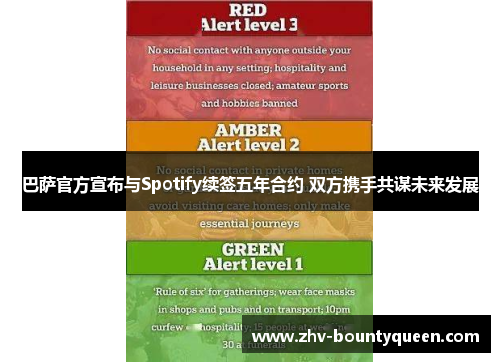 巴萨官方宣布与Spotify续签五年合约 双方携手共谋未来发展